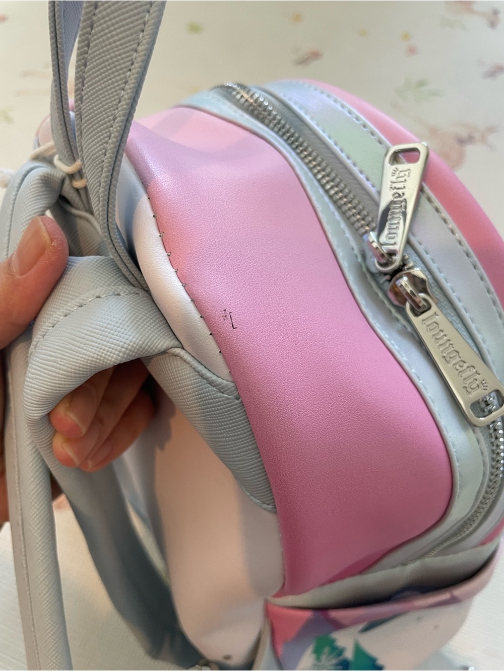Disney Frozen Loungefly Mini Backpack NWT - Picture 8 of 9